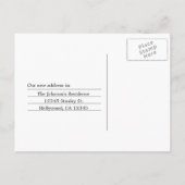 Wir bewegen uns! ankündigungspostkarte (Rückseite)