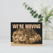 Wir bewegen uns ankündigungspostkarte (Stehend Vorderseite)