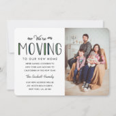 Wir bewegen uns | Neue Adressankündigung (Vorderseite)