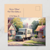 Wir bewegen uns postkarte (Vorne/Hinten)