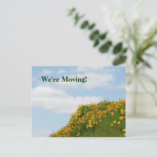 Wir bewegen uns! Postkarten mit bewegten Notice Ca (Stehend Vorderseite)