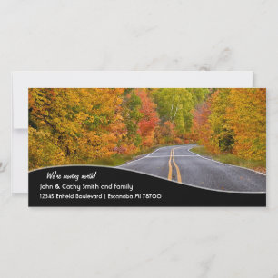 Wir bewegen uns Richtung Norden Autumn Road Szene Ankündigung