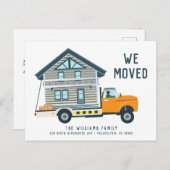 WIR BEWEGT | LKW ANKÜNDIGUNGSPOSTKARTE (Vorne/Hinten)