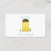 Wir bewegten Ankündigung Südwest-Gelben Türkaktus (Vorderseite)