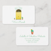 Wir bewegten Ankündigung Südwest-Gelben Türkaktus (Vorne/Hinten)