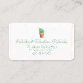 Wir bewegten Ankündigung Südwest-Gelben Türkaktus (Rückseite)