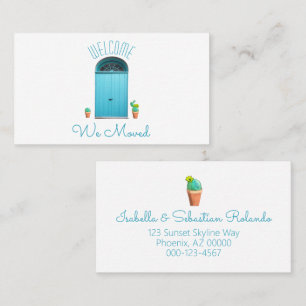 Wir bewegten Ankündigung Südwestkakteen Blue Doors