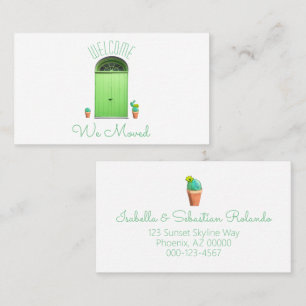 Wir bewegten Ankündigung Südwestliche Grüne Türen