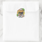Wir bewegten Aufkleber (Tasche)