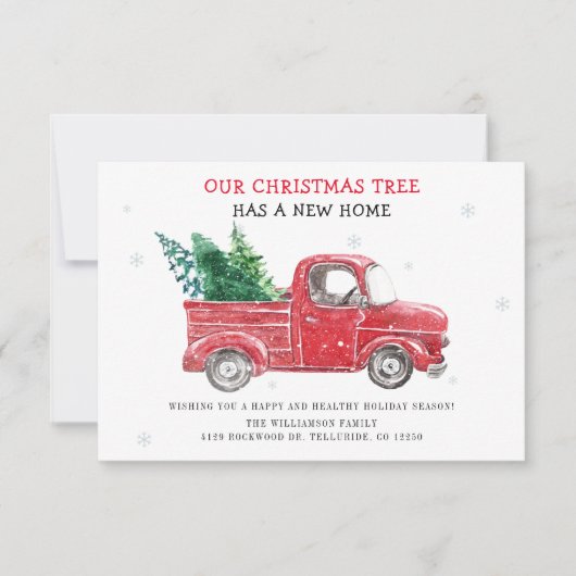 Wir bewegten die Ankündigung über Weihnachtsfeiert (Vorderseite)