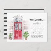 Wir bewegten die elegante Ankündigung (Vorne/Hinten)