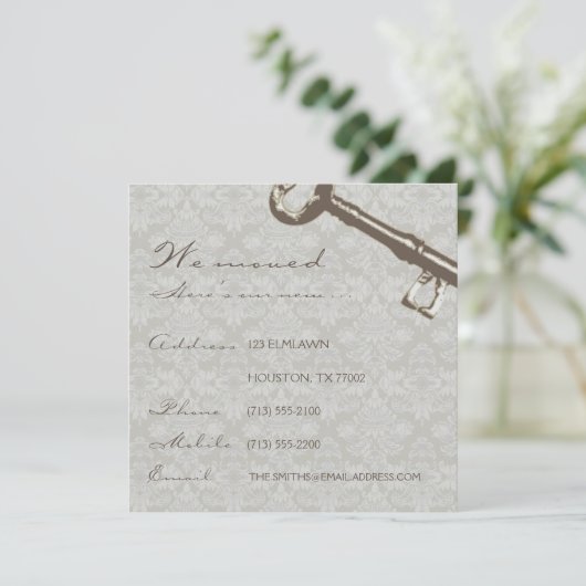 Wir bewegten die Vorlage für die Ankündigung (Stehend Vorderseite)