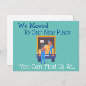 Wir bewegten uns postkarte (Vorne/Hinten)