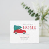 Wir bewegten Weihnachtsfeiertage Ankündigung (Stehend Vorderseite)