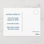 WIR BEWEGTEN Whimsical Snail Magical Mushroom NEU  Postkarte (Rückseite)