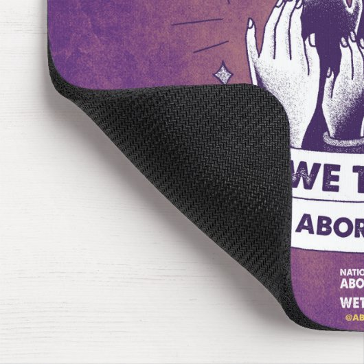 Wir bezeugen Mousepad (Ecke)