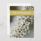 Wir ` bezüglich der ankündigungspostkarte (Vorne/Hinten)