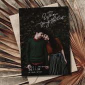 Wir binden das Foto des Knotens, um die Daten zu r Ankündigungspostkarte