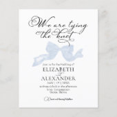 Wir binden den Knoten | Blue Bow Budget Wedding (Vorderseite)