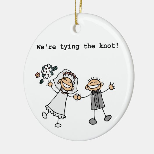 Wir binden den Knoten Keramikornament (Links)