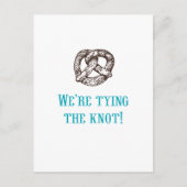 Wir binden den Knoten! Postkarte (Vorderseite)