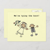 Wir binden den Knoten Postkarte (Vorne/Hinten)