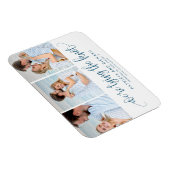 Wir binden den Knoten Save the Date 3 Foto Magnet (Rechte Seite)