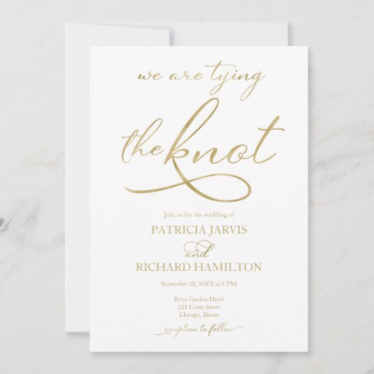 Wir binden die Weihnachtskritik für den Knotenpunk Einladung (Vorderseite)