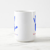 Wir (blaue Hand) Tasse R1 (Mittel)