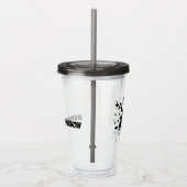 Wir bluten Soca Fete Cup mit klassischem Logo Acryltrinkbecher (Rechts)