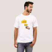 Wir bluten Soca Men's Cheese auf Brot Shirt (Vorne ganz)