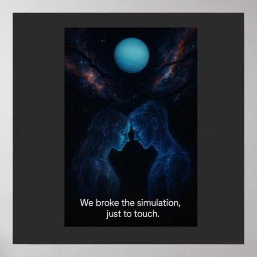 Wir brachen die Simulation Poster (Vorne)