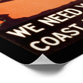 Wir brauchen dich! Artilleriekorps Poster (Ecke)