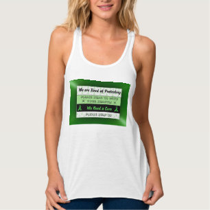 Wir brauchen eine heilende Lyme-Frauen-Tank-Ober Tank Top