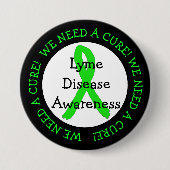 Wir brauchen einen Kranken-Knopf Button (Vorderseite)