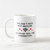 Wir brauchen kein WLAN Kaffeetasse (Links)