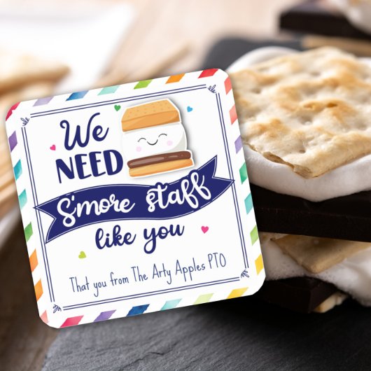 Wir brauchen mehr Angestellte wie Sie Quadratischer Aufkleber