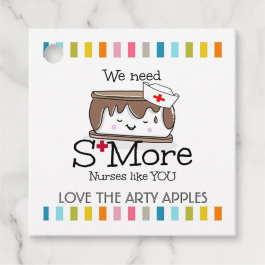 wir brauchen mehr Krankenschwestern wie Sie schätz Geschenkanhänger (Vorderseite)