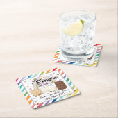 Wir brauchen mehr Lehrer wie Sie Gutes tun Rechteckiger Pappuntersetzer (Vor Ort)