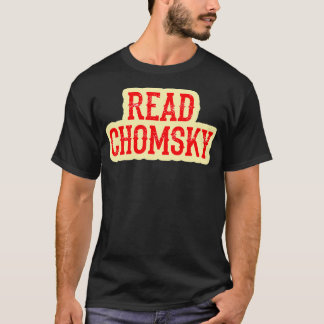 Wir brauchen mehr Noam Chomsky Kampf gegen Power Q T-Shirt