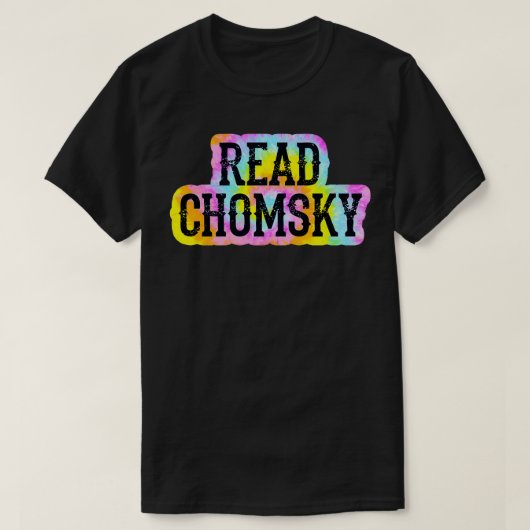 Wir brauchen mehr Noam Chomsky Kampf gegen Power Q T-Shirt (Design vorne)