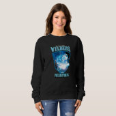 WIR BRAUCHEN MEHR SCHWEISZER ALS PHILOSOPHEN Schwe Sweatshirt (Vorne ganz)