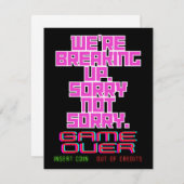 WIR BRECHEN AUF. (Vorne/Hinten)