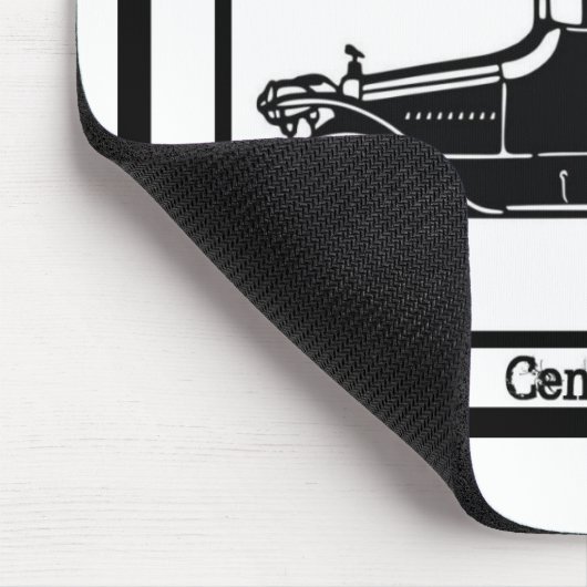 Wir bremsen für Friedhöfe! Mousepad (Ecke)