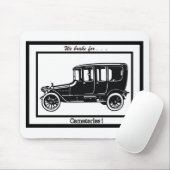 Wir bremsen für Friedhöfe! Mousepad (Mit Mouse)