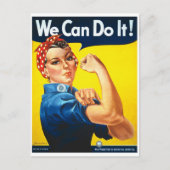 Wir_Can_Do_It_Propaganda-Poster Postkarte (Vorderseite)