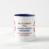 WIR CELEBRATE YOU Patriotic British Tasse (Zentrum)