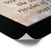 Wir Chiropraktiker Zitat Poster (Ecke)