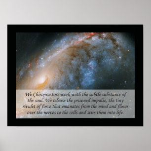 Wir Chiropraktiker Zitat Poster