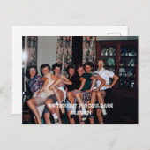 Wir dachten, du könntest ein Bein UP benutzen! Pos Postkarte (Vorne/Hinten)